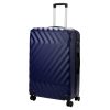 Pierre Cardin MED12 - 28 sötétkék nagyméretű keményfalú bőrönd 48 x 78 x 26 cm