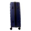 Pierre Cardin MED12 - 28 sötétkék nagyméretű keményfalú bőrönd 48 x 78 x 26 cm