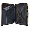 Pierre Cardin MED12 - 28 bézs nagyméretű keményfalú bőrönd 48 x 78 x 26 cm