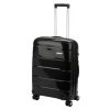 Pierre Cardin LEE01 103 - 24 fekete PP bőrönd 62 x 41 x 26 cm