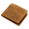 Nordee 895 barna bőr férfi pénztárca 12.5x9.8x3 cm