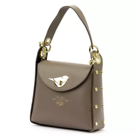   EGO ES0144CR 160024JZ barna női bőr kézitáska, válltáska 21 x 24 x 7.5 cm