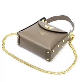   EGO ES0144CR 160024JZ barna női bőr kézitáska, válltáska 21 x 24 x 7.5 cm