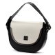 EGO ES728CR 160024JZ fekete-bézs női bőr kézitáska 28 x 23 x 9 cm 