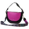 EGO ES728CR 140024JZ fekete-sötétkék női bőr kézitáska 28 x 23 x 9 cm
