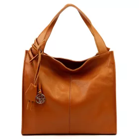 Gregorio 1725 konyak női bőr kézitáska 39 x 38 x 14 cm