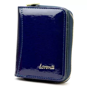 Lorenti 5157-SH kék női bőr pénztárca 8 x 10.5 x 3 cm