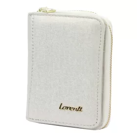   Lorenti 5157-BRS ezüst női bőr pénztárca 8 x 10.5 x 3 cm