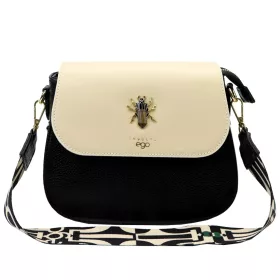   EGO ES0259IN 080224JZ bézs női bőr válltáska 23.5 x 19 x 10.5 cm