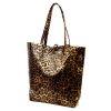 Patrizia 419-013-06 PANTERA női bőr válltáska, shopper 40 x 38 x 13 cm 