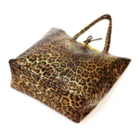   Patrizia 419-013-06 PANTERA női bőr válltáska, shopper 40 x 38 x 13 cm