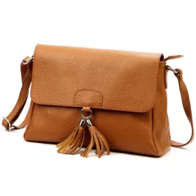   Luka 24-045 DOLLARO barna női bőr válltáska, oldaltáska 30 x 20 x 12 cm