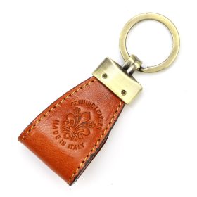 Florence BRE-4 konyak bőr kulcstartó 10.5 x 2 x 3.8 cm