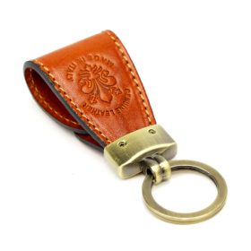 Florence BRE-4 konyak bőr kulcstartó 10.5 x 2 x 3.8 cm