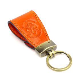 Florence BRE-4 narancs bőr kulcstartó 10.5 x 2 x 3.8 cm