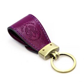 Florence BRE-4 lila bőr kulcstartó 10.5 x 2 x 3.8 cm