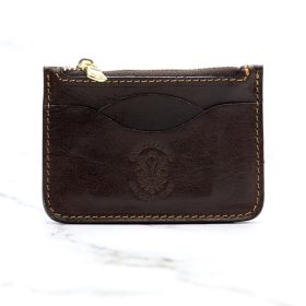   Florence ITC-01 barna bőr kulcstartó, pénztárca 11 x 7.5 x 1.5 cm