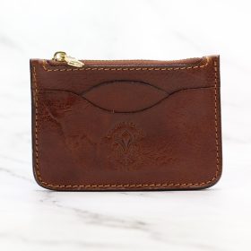   Florence ITC-01 bronz bőr kulcstartó, pénztárca 11 x 7.5 x 1.5 cm