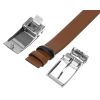 Peterson PTN KL-B007-S001 BLACK-BROWN férfi marhabőr ajándék szett