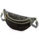 Luka 24-017-01 szürke női bőr övtáska, crossbody 37 x 22 x 11 cm