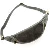 Luka 24-017-01 szürke női bőr övtáska, crossbody 37 x 22 x 11 cm