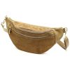 Luka 24-017-01 barna női bőr övtáska, crossbody 37 x 22 x 11 cm