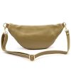 Luka 24-017-01 M barna női bőr crossbody, övtáska 33 x 15 x 9 cm