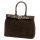 Luka 24-053 barna olasz női bőr kézitáska 34 x 23 x 14 cm
