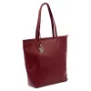 Gregorio 1728 DOLLARO bordó női bőr válltáska, shopper 37 x 35 x 14 cm