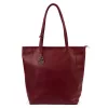 Gregorio 1728 DOLLARO bordó női bőr válltáska, shopper 37 x 35 x 14 cm