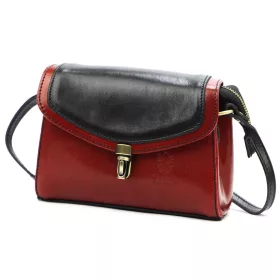   Florence 51 MULTI bordó női bőr válltáska, oldaltáska 18,5 x 14 x 8 cm