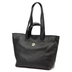   Gregorio 1745 DOLLARO fekete női bőr kézitáska, válltáska, shopper 44 x 29 x 16 cm