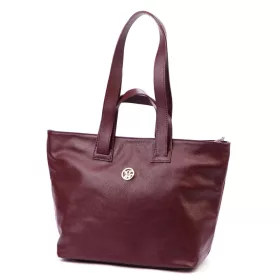   Gregorio 1745 DOLLARO bordó női bőr kézitáska, válltáska, shopper 44 x 29 x 16 cm