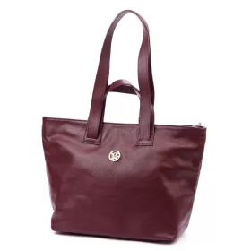   Gregorio 1745 DOLLARO bordó női bőr kézitáska, válltáska, shopper 44 x 29 x 16 cm