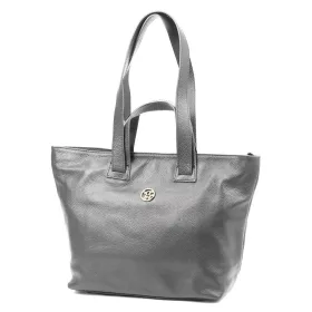   Gregorio 1745 DOLLARO szürke női bőr kézitáska, válltáska, shopper 44 x 29 x 16 cm