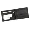 Nordee ADL06-N992 fekete férfi bőr pénztárca 12.5 x 10 x 2.5 cm