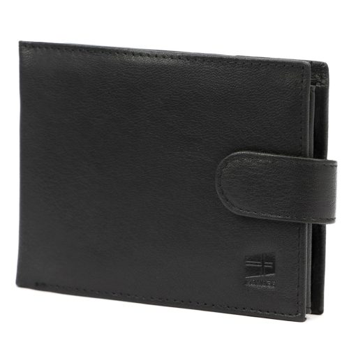 Nordee ADL06-N992L fekete férfi bőr pénztárca 13 x 10 x 2.5 cm