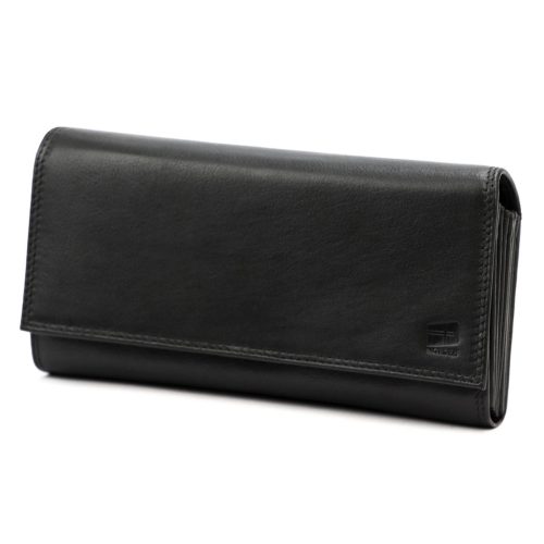 Nordee ADL07-01 fekete férfi bőr pénztárca 19 x 10 x 5 cm