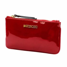   Mato Grosso 0747-403 bordó női lakkbőr kártyatartó, kulcstartó 14 x 8.5 x 1.5 cm