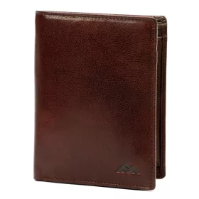   EL FORREST 705-28 barna férfi marhabőr pénztárca RFID 10 x 13 x 3 cm