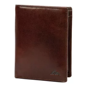   EL FORREST 705-28 barna férfi marhabőr pénztárca RFID 10 x 13 x 3 cm