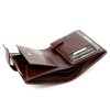 EL FORREST 712-28 barna férfi marhabőr pénztárca RFID 11 x 13 x 3 cm