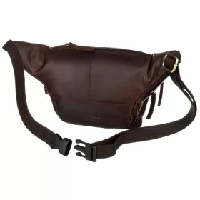  Peterson PTN BP001-OPU barna férfi bőr övtáska 37 x 15 x 12 cm