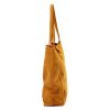 Patrizia 419-013-05 okkersárga női bőr válltáska, shopper táska 38 x 38 x 13 cm 