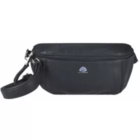 Greenburry fekete bőr övtáska