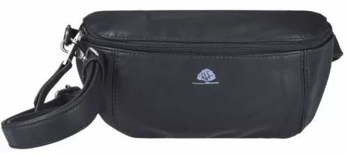 Greenburry fekete bőr övtáska