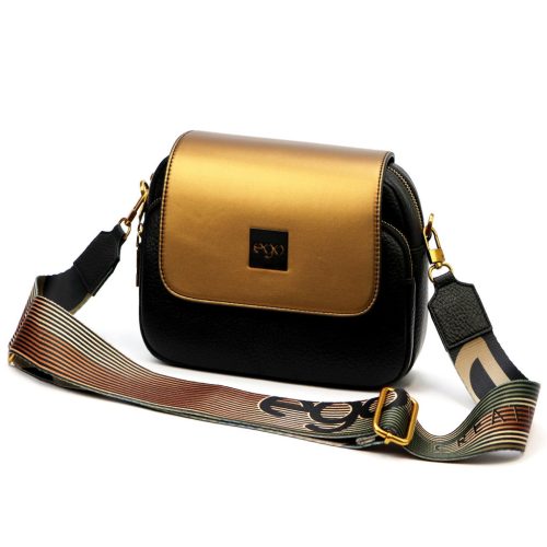 EGO ECR0022CR 220024JZ fekete-arany női kézitáska 22 x 19 x 10 cm 