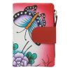 Cavaldi N18-SPW BTF piros női bőr pénztárca 10 x 14 x 3 cm