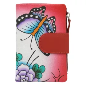  Cavaldi N18-SPW BTF piros női bőr pénztárca 10 x 14 x 3 cm