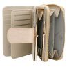 Peterson PTN 425214-DSL bézs női bőr pénztárca 14 x 9 x 3.5 cm